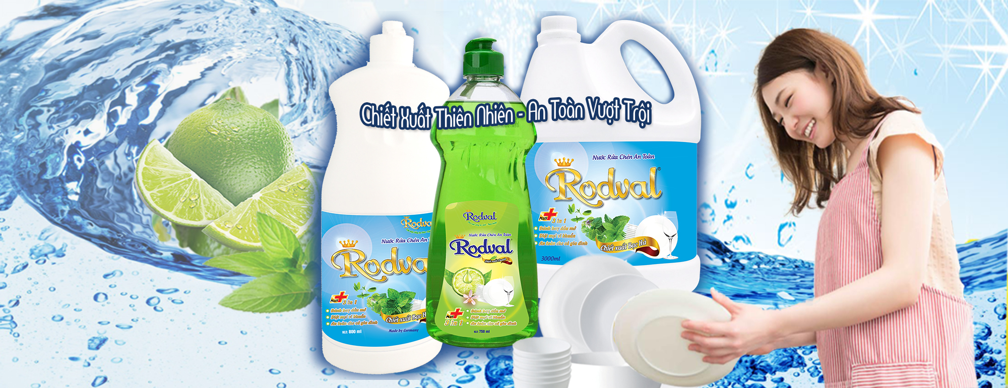 nước rửa chén an toàn